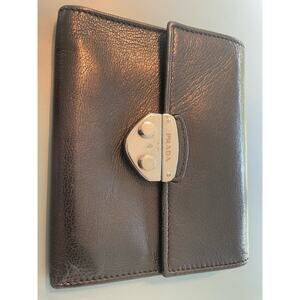 Gorgeous, Authentic Prada Black Tri-fold Wallet - EUC